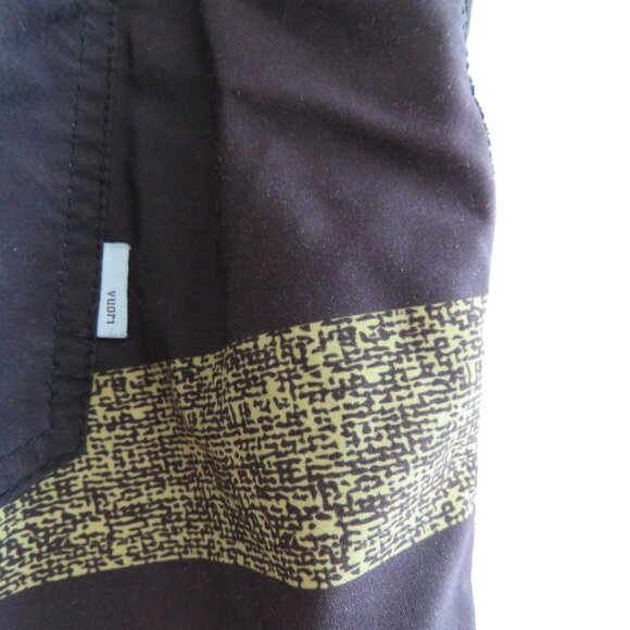 VUORI Kore Shorts in Brown Canyon Texture Athleisure Workout Gorpcore Gym Size L - Picture 12 of 14